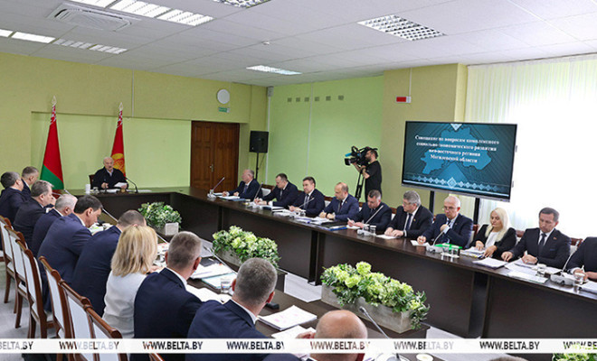 Лукашенко поручил доработать проект указа по развитию юго-востока Могилевской области на пятилетку