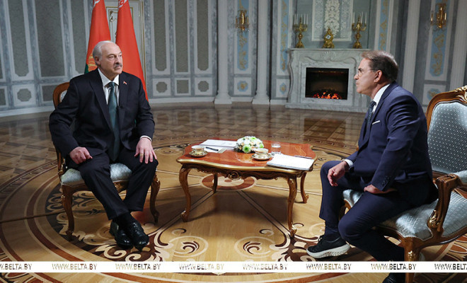 Встреча с Трампом, ситуация в мире и Беларусь будущего. Полная версия интервью Лукашенко RT