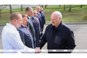 Большая командировка Лукашенко продолжилась в Петриковском районе