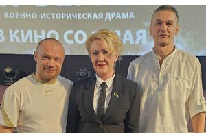 Наталья Глинская приняла участие в премьерном показе фильма «Время вернуться» в кинотеатре «Родина»