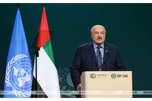 Этим словам Лукашенко аплодировали стоя. Полная речь Президента на климатическом саммите в Дубае