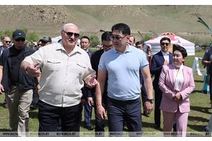 Лукашенко после визита в Монголию прилетел в Иркутск