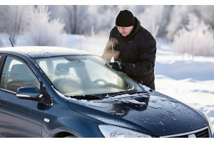 Чистим машину утром быстро и эффективно