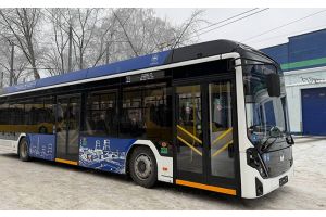 Новые электробусы тестируют на БелАЭС
