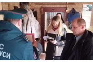 Состоялось выездное заседание совета ОПОП Радошковичского сельсовета
