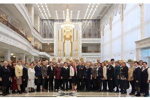 Ветеранский актив посетил Дворец Независимости Республики Беларусь