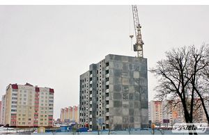 В Молодечно возводится 72-квартирный жилой дом