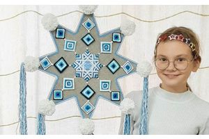 «Калядная зорка» своими руками