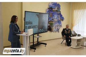 Мир без войны: учащиеся встретились с воином-интернационалистом