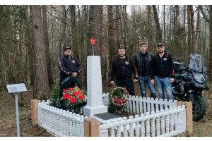Байкеры чтут историческую память
