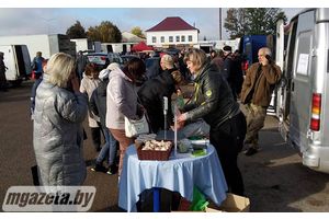 Сегодня в Молодечно на площади Старое Место проходит осенняя региональная ярмарка