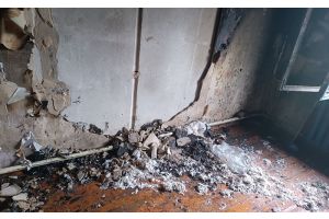 В Носилово горела квартира