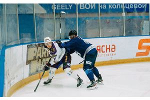 Проигрывая по ходу матча в Могилеве, ХК «Динамо-Молодечно» смогло победить в овертайме