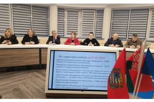 Состоялось заседание Молодечненского районного координационного совета общественных объединений и политических партий