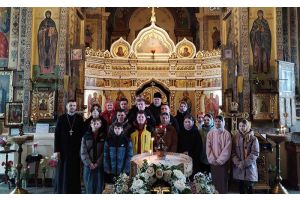 Экскурсия по храму, душевный разговор…