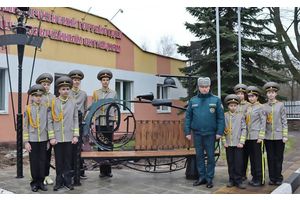 В Молодечно появился арт-объект МЧС