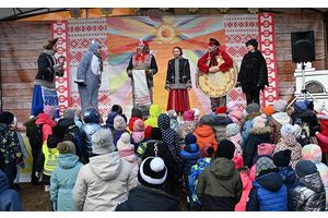 Масленічны марафон у дзiцячым цэнтры культуры 