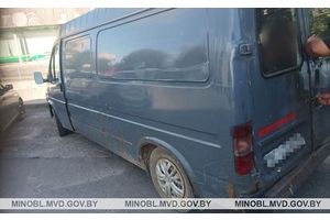 В Молодечно сотрудники ГАИ остановили Ford с более тонной металлолома