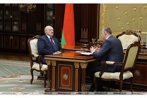 Лукашенко принял Крутого с комплексным докладом по белорусско-российским отношениям и не только
