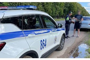 Начальник ГАИ Молодечно выехал в рейд