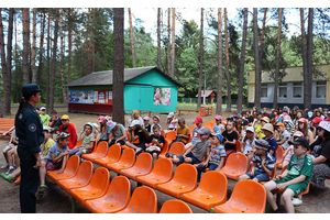 Спасатели посетили лагерь «Иволга»