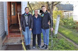 Улыбки в благодарность за помощь