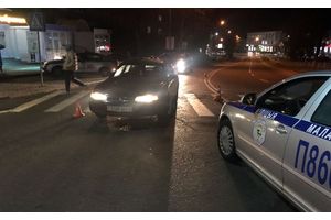 Пенсионер не успел перейти дорогу и его сбила машина