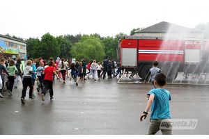 В лагере «Лесной» спасатели организовали квеcт «Шифр 112»