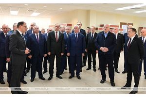 Лукашенко посещает БелАЭС