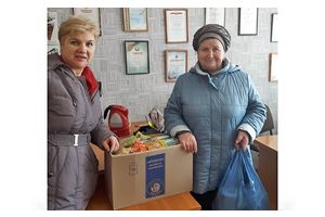Молодечненская районная организация ветеранов подключилась к помощи беженцам из Украины