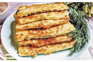 РЕЦЕПТ «МГ»: Шницель из кабачков с чесноком и сыром