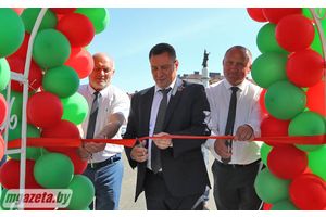 В Молодечно открыли участок дороги