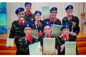 Молодечненский военно-патриотический клуб «АЛМАЗ» стал лучшим!