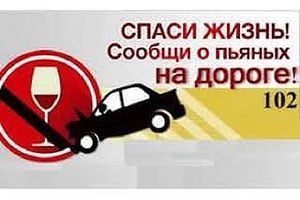 Пьяному не место за рулём! ГАИ усиливает контроль на дорогах района