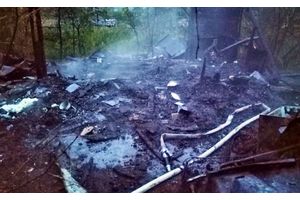 Готовил еду - дача загорелась. Во второй раз