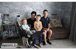 Инга Крюк: «Благодаря поддержке государства нам удалось создать для Ванечки максимально комфортные условия»