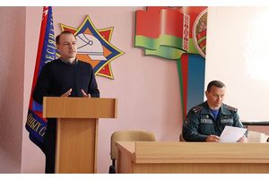 Единый день информирования прошёл в Молодечненском горрайотделе по чрезвычайным ситуациям