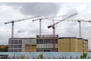 Завершается возведение каркаса Национального исторического музея