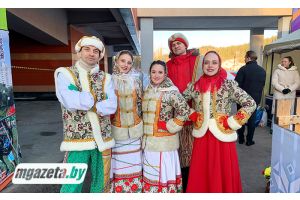 Передаем атмосферу праздника, царящую на «Минской лыжне»!