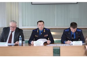 Руководитель следствия Минщины Андрей Лис встретился с учащимися колледжа в Молодечно