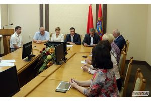В Молодечненском райисполкоме прошёл пресс-центр по ситуации в городе