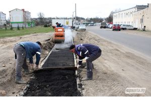 Работы па добраўпарадкаванні і навядзенні парадку працягваюцца