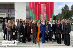 Делегация Молодечненского района принимает участие в общественно-политической акции «Беларусь адзіная»