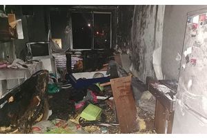 Пожар в Молодечно