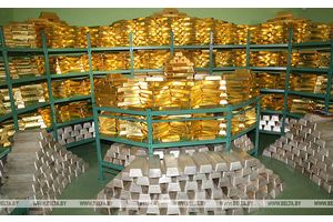 Золотовалютные резервы Беларуси за июль выросли на 0,7% до $7,6 млрд