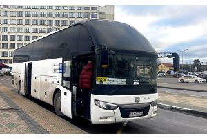 Знак качества на автобусах Молодечно – Минск