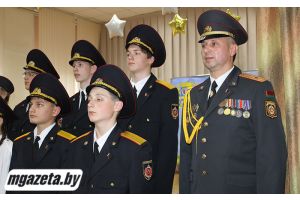 Военно-патриотический клуб «Орион» открыли в гимназии № 6 г. Молодечно имени С.Т. Демешко