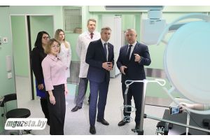 В Молодечненской ЦРБ торжественно открыли модернизированный операционный блок хирургического и ортопедо-травматологического отделений