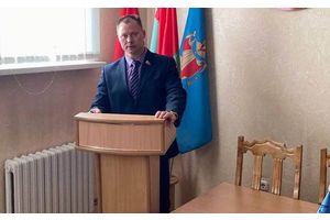19.09.2024 депутат Палаты представителей УШАЦКИЙ Д.И. принял участие в едином дне информирования населения на предприятии КУП «Молодечноводоканал»