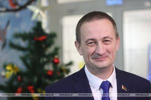 Поздравление с Новым годом и Рождеством Христовым от председателя Миноблисполкома 